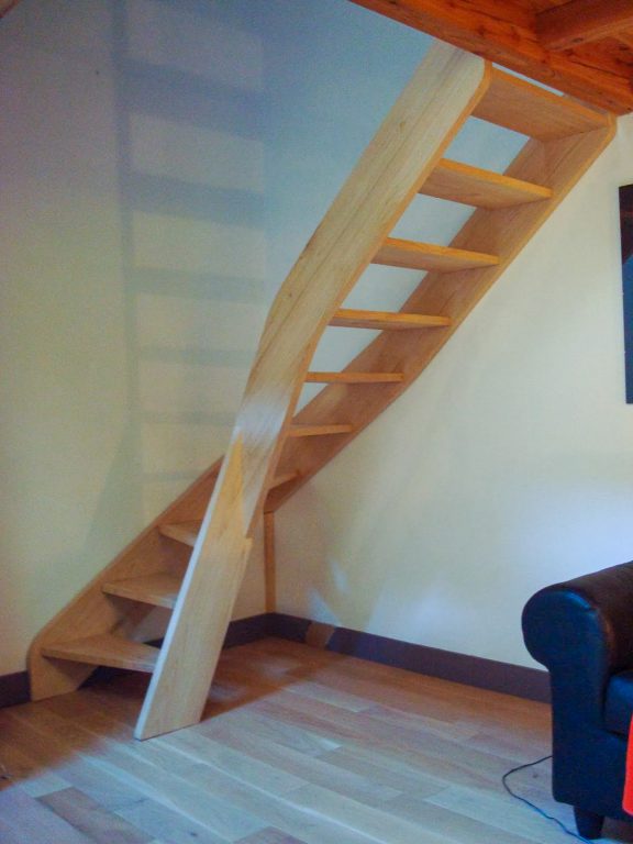 menuisier ébéniste escalier